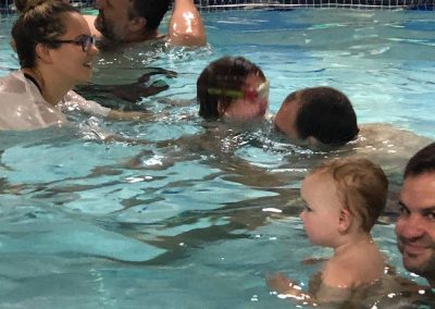 Babies and toddlers swimming classes